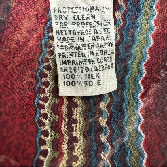 Talbots 100% Silk Scarf - Picture 5 of 5